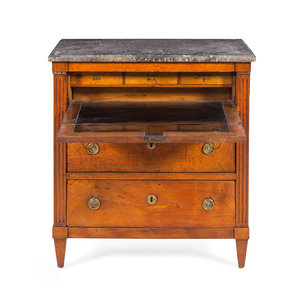 Appraisal: A Louis XVI Marble-Top Commode Late th Early th Century