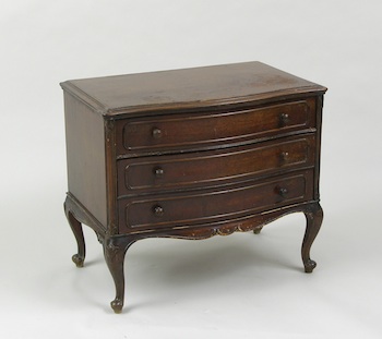 Appraisal: A Small French Provincial Style Commode Side Table A small