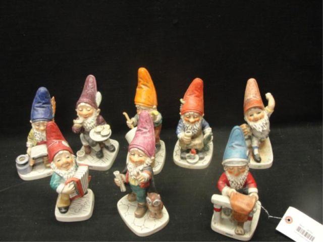 Appraisal: Lot of Goebel Gnomes From a Bronxville home Dimensions Tallest