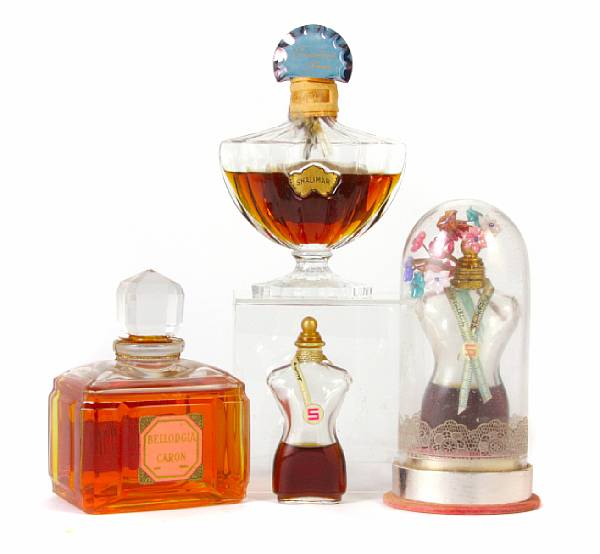 Appraisal: A collection of ten assorted French and American vintage perfume