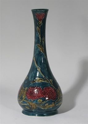 Appraisal: A Morrisware solifleur vase designed by George Cartlidge C -