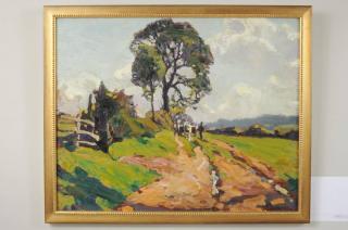 Appraisal: James Edward Duggins The Cart Road O P James Edward