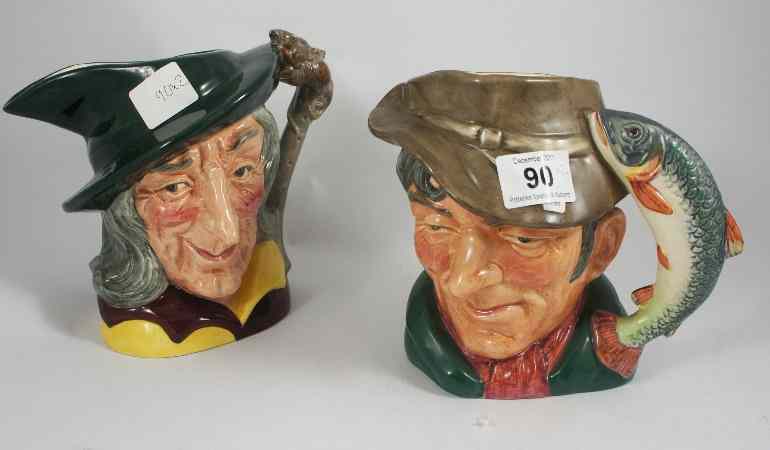 Appraisal: Royal Doulton Large Character Jugs Pied Piper D nip to