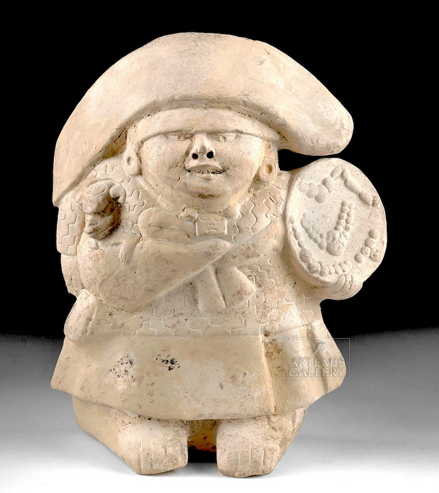 Appraisal: Veracruz Nopiloa Pottery Standing Female Figure Pre-Columbian Gulf Coast Mexico