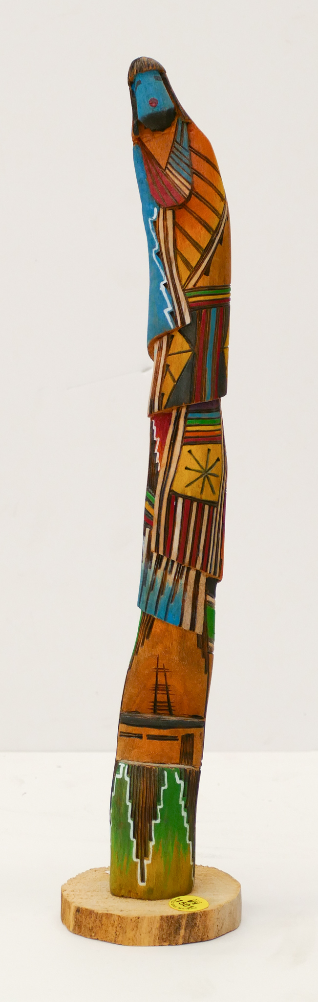 Appraisal: B Jones Flute Player Carved Kachina Doll ''