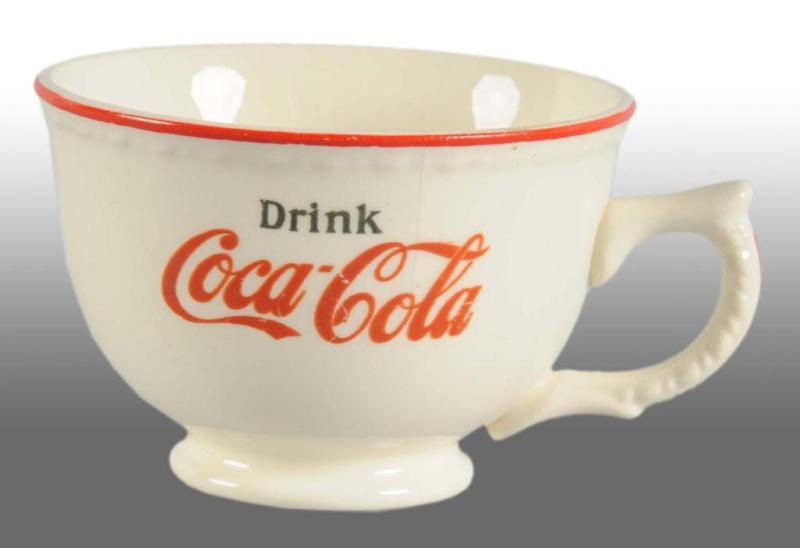 Appraisal: China Coca-Cola Coffee Cup Description s Only a few small