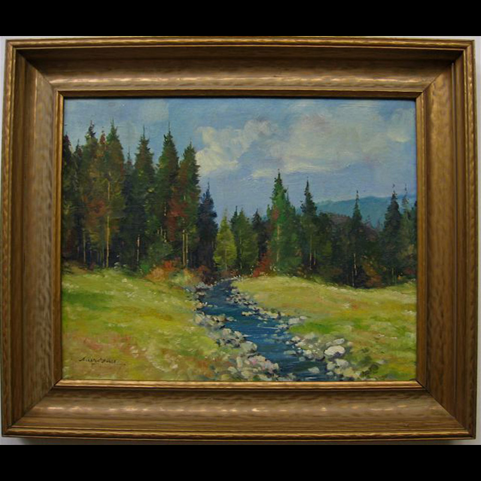 Appraisal: SUMMERS DAY HALTON HILLS GYULA JULIUS MARASON - HUNGARIAN CANADIAN