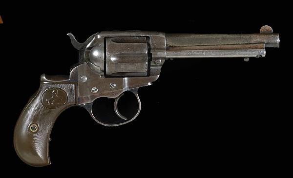 Appraisal: A Colt Model Lightning double action revolver Serial no for