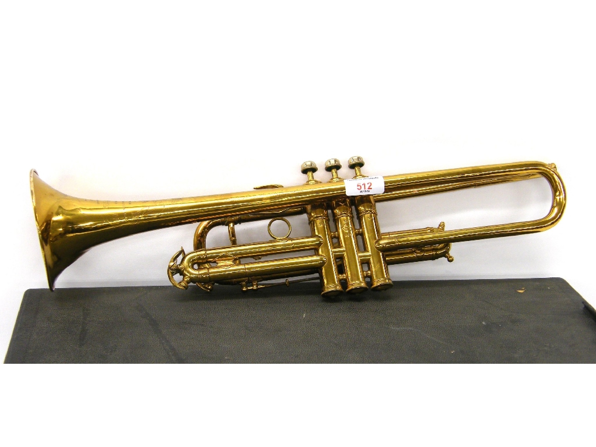 Appraisal: Selmer 'Louis Armstrong Special' gold lacquered trumpet no case at