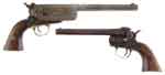 Appraisal: LOT OF TWO NON-FACTORY MADE SINGLE SHOT PISTOLS Made from