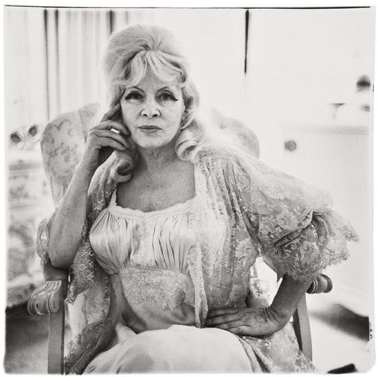 Appraisal: Diane Arbus - Mae West in a Chair at Home