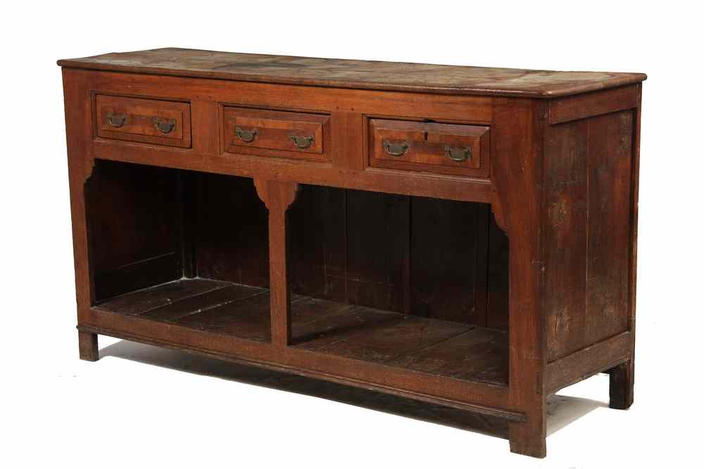 Appraisal: WELSH SIDEBOARD - th c Welsh Sideboard in English oak