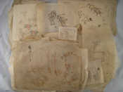 Appraisal: A large quantity of Japanese sketches and studies Pen or