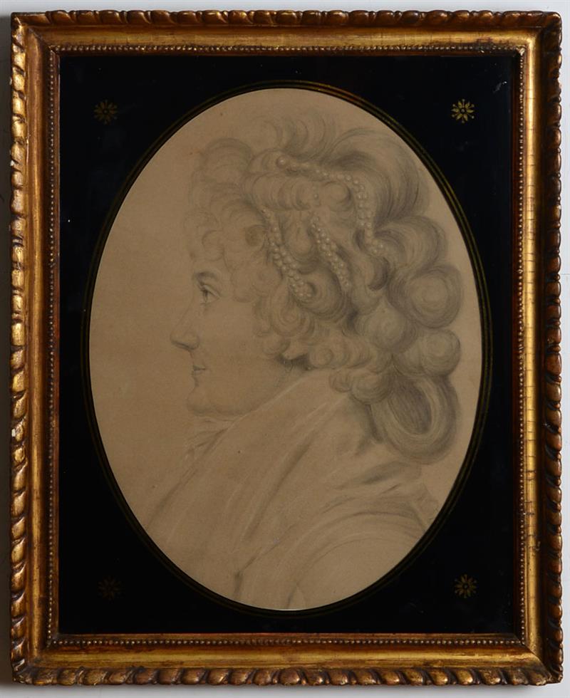 Appraisal: ATTRIBUTED TO THOMAS BLUDGET DE VALDENUIT - PORTRAIT OF A