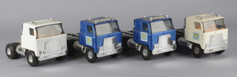 Appraisal: Lot Of Ertl International Diecast Truck Cabs Including - with