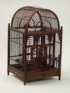 Appraisal: BIRD CAGE - Fine th C Meiji period arch top