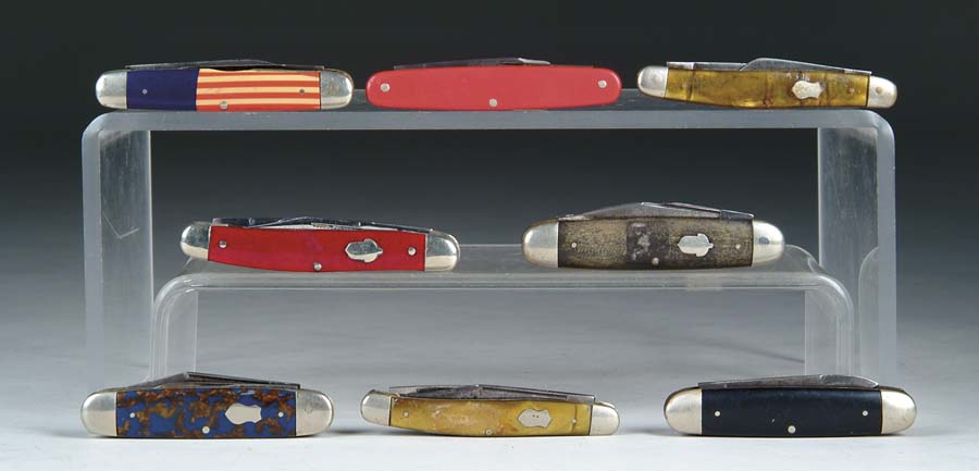 Appraisal: LOT OF REMINGTON POCKET KNIVES Three with all metal handles