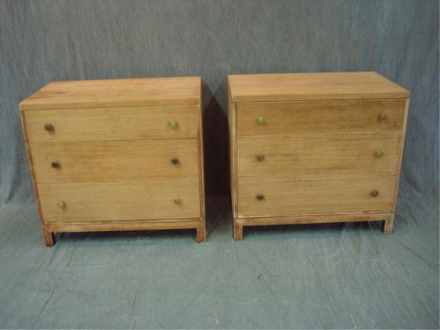 Appraisal: Pair of WIDDICOMB Mid Century bachelors chests as is Both