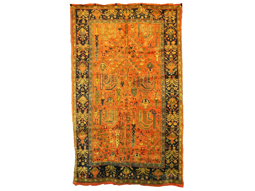 Appraisal: Turkish Ushak carpet circa