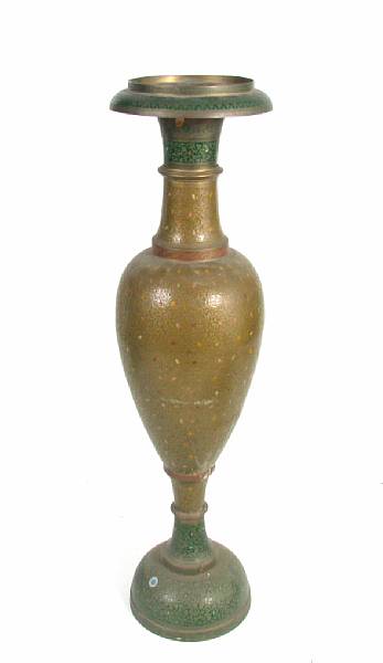 Appraisal: An Asian cloissone urn height ft in diameter in