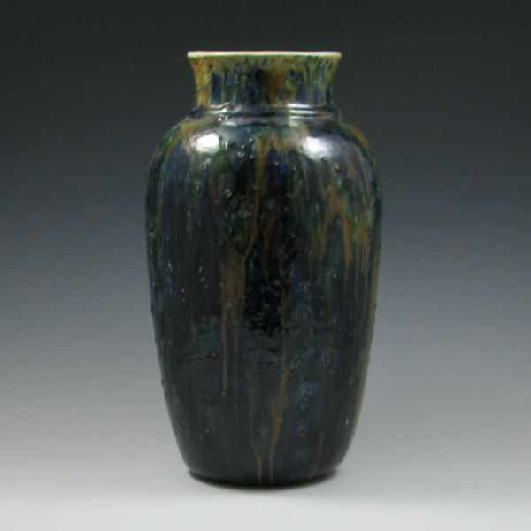 Appraisal: Blended Glaze Vase unmarked body of vase is covered in