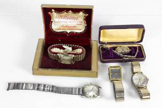 Appraisal: Collection of watches Collection of watches comprised of one gentleman's