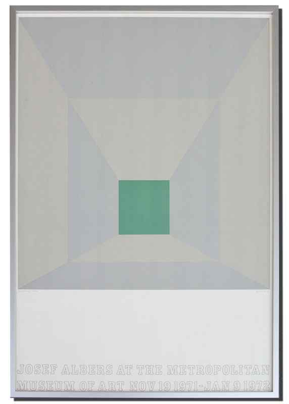 Appraisal: JOSEPH ALBERS AT THE METROPOLITAN MUSEUM OF ART NOVEMBER THRU