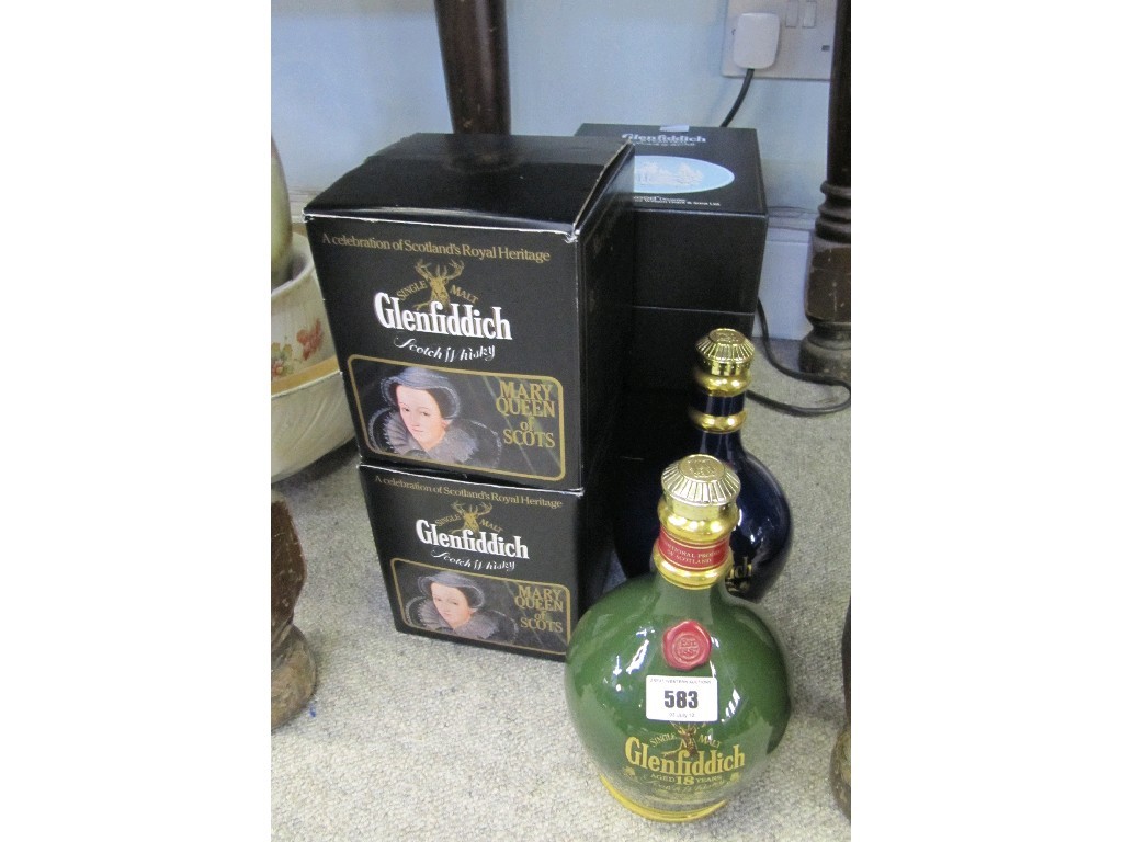 Appraisal: Lot comprising a quantity of Glenfiddich Scotch Whisky decanters to