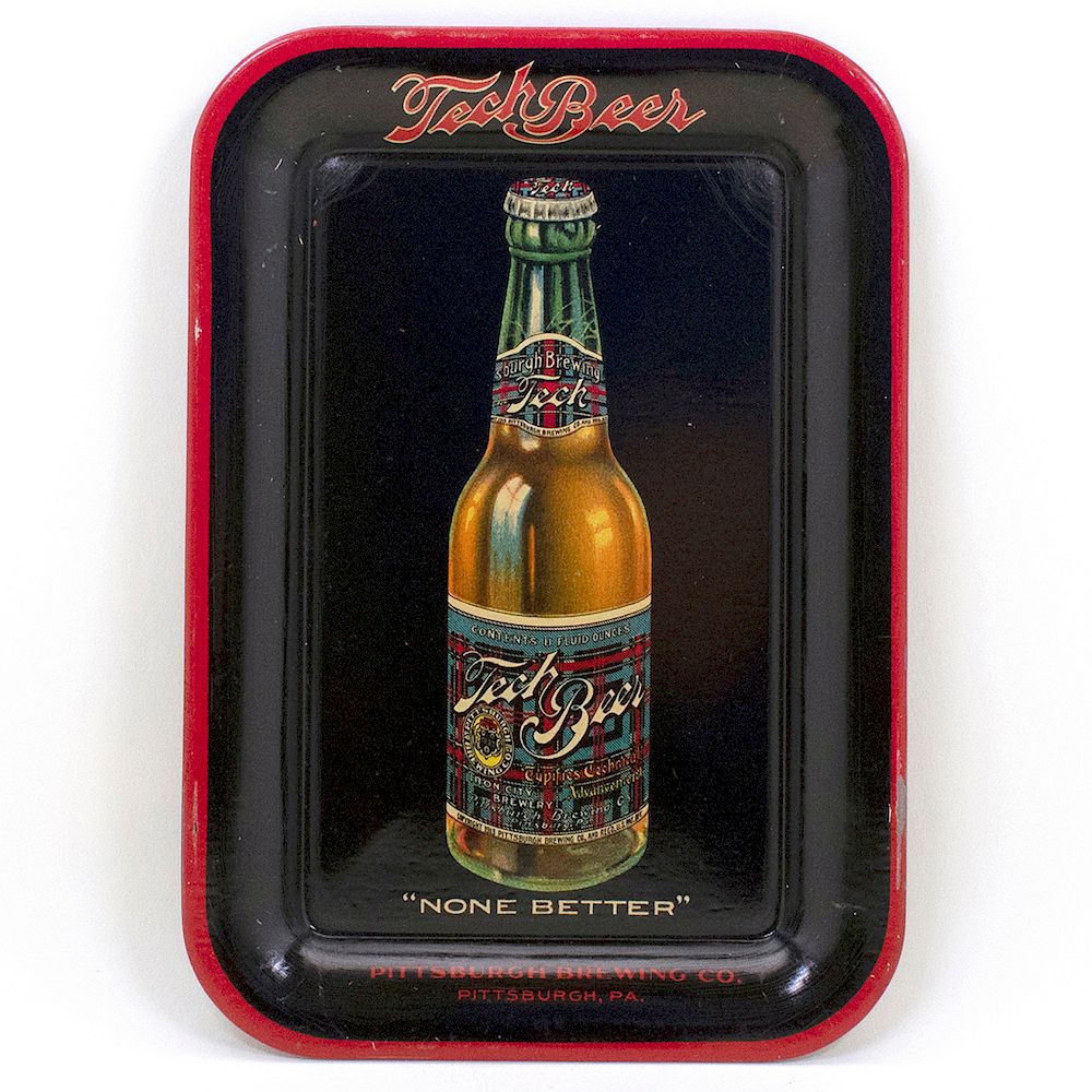 Appraisal: Tech Beer Bottle None Better Tip Tray Reference n a