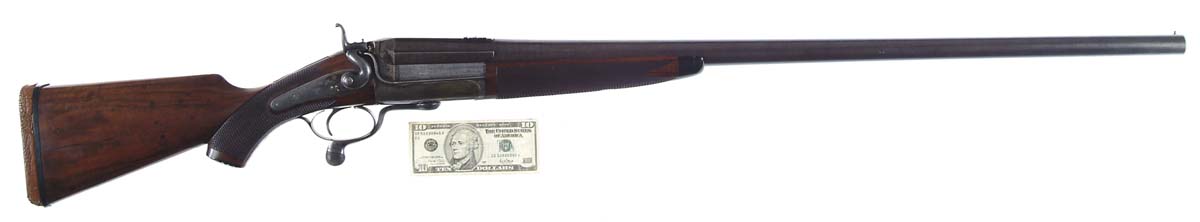 Appraisal: MASSIVE J W TOLLEY SGL BBL UNDER LEVER ELEPHANT RIFLE