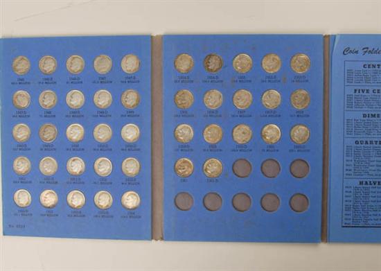 Appraisal: Roosevelt Dimes - Forty Two Coins