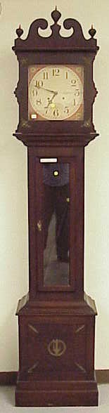 Appraisal: Tall clock c made by the Ithaca Calendar Clock Company