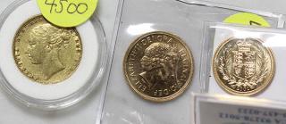 Appraisal: Lot of Great Britain sovereign coins including a Victoria gold