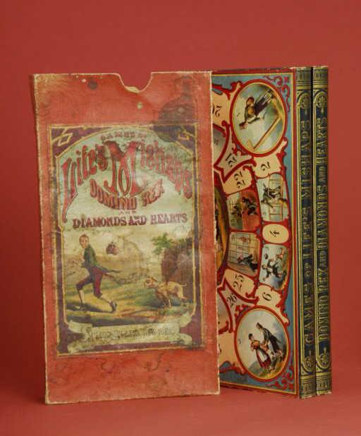 Appraisal: McLoughlin Brothers Game of Life's Mishaps America ca lithographed paper