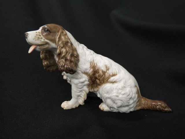 Appraisal: Rosenthal Porcelain Figurine of a Spaniel excellent