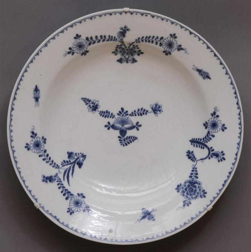 Appraisal: VIENNA BLUE AND WHITE PORCELAIN CHARGER Marked with underglaze blue