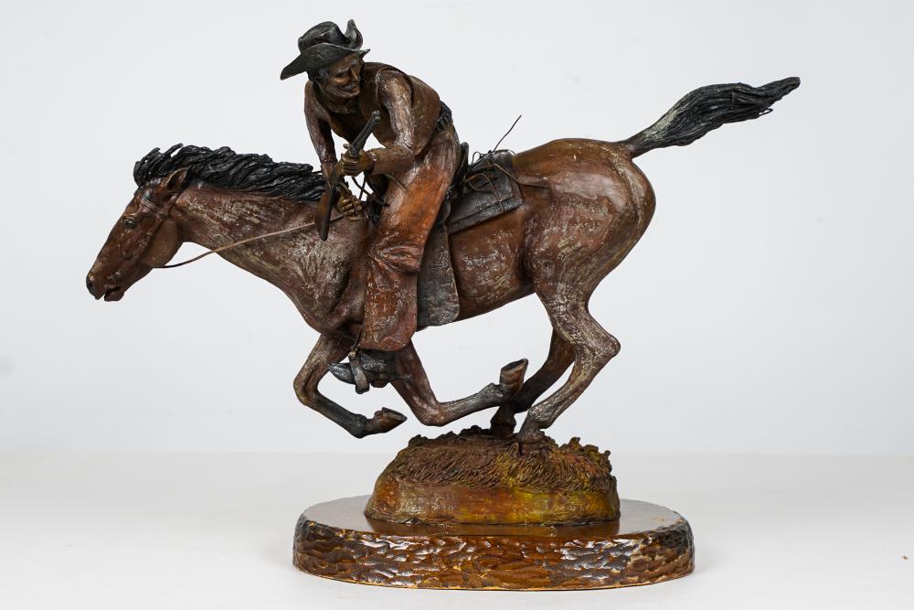 Appraisal: RICHARD MYER WINCHESTER circa bronze inscribed and numbered Provenance The