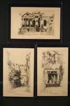 Appraisal: SMALL ETCHINGS - Views of New Orleans by Waldo Peirce