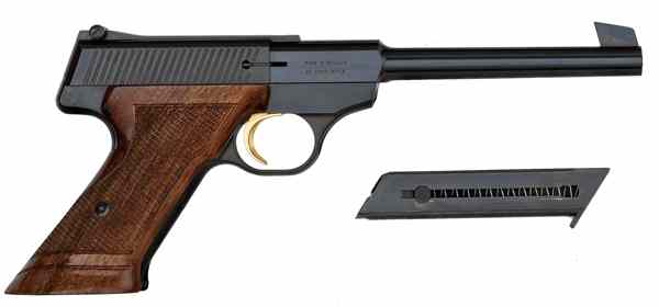 Appraisal: Belgian Browning Challenger Semi-Auto Pistol LR cal '' barrel S