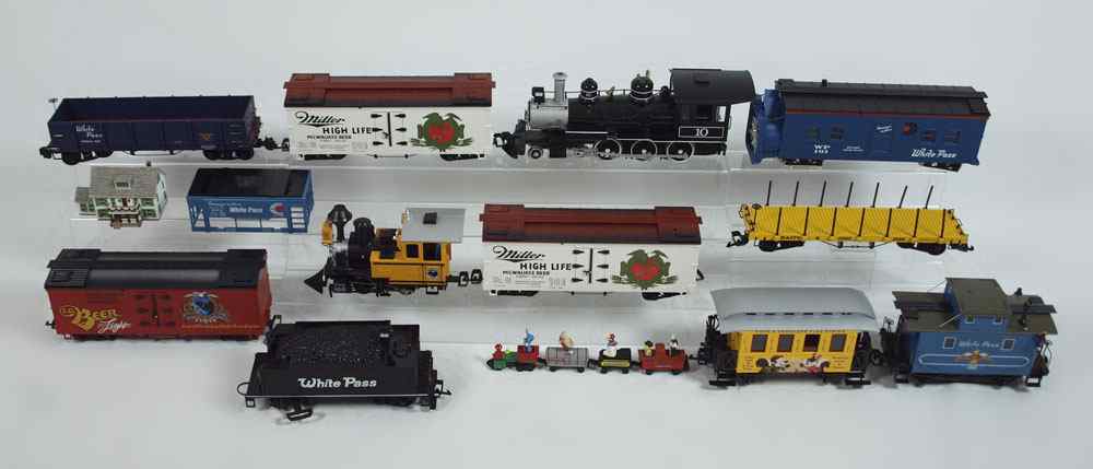 Appraisal: COLLECTION OF LEHMAN BACHMANN MORE TRAINS Approx trains to include