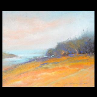 Appraisal: Michael Cowles Pastel Marshall Beach Tomales Bay Length inches Width