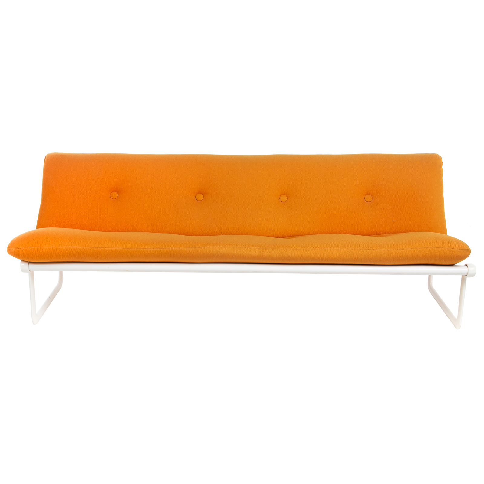 Appraisal: KNOLL INTERNATIONAL SLING SETTEE Circa designed by Bruce Hannah Andrew