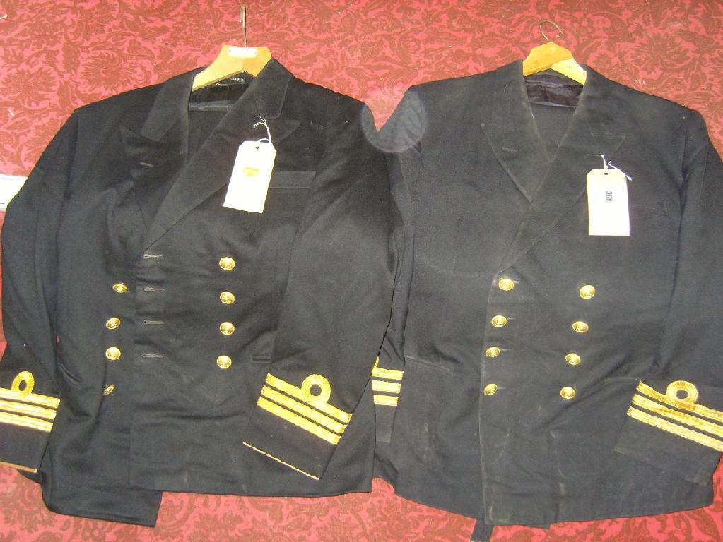 Appraisal: Two Naval Officers uniforms