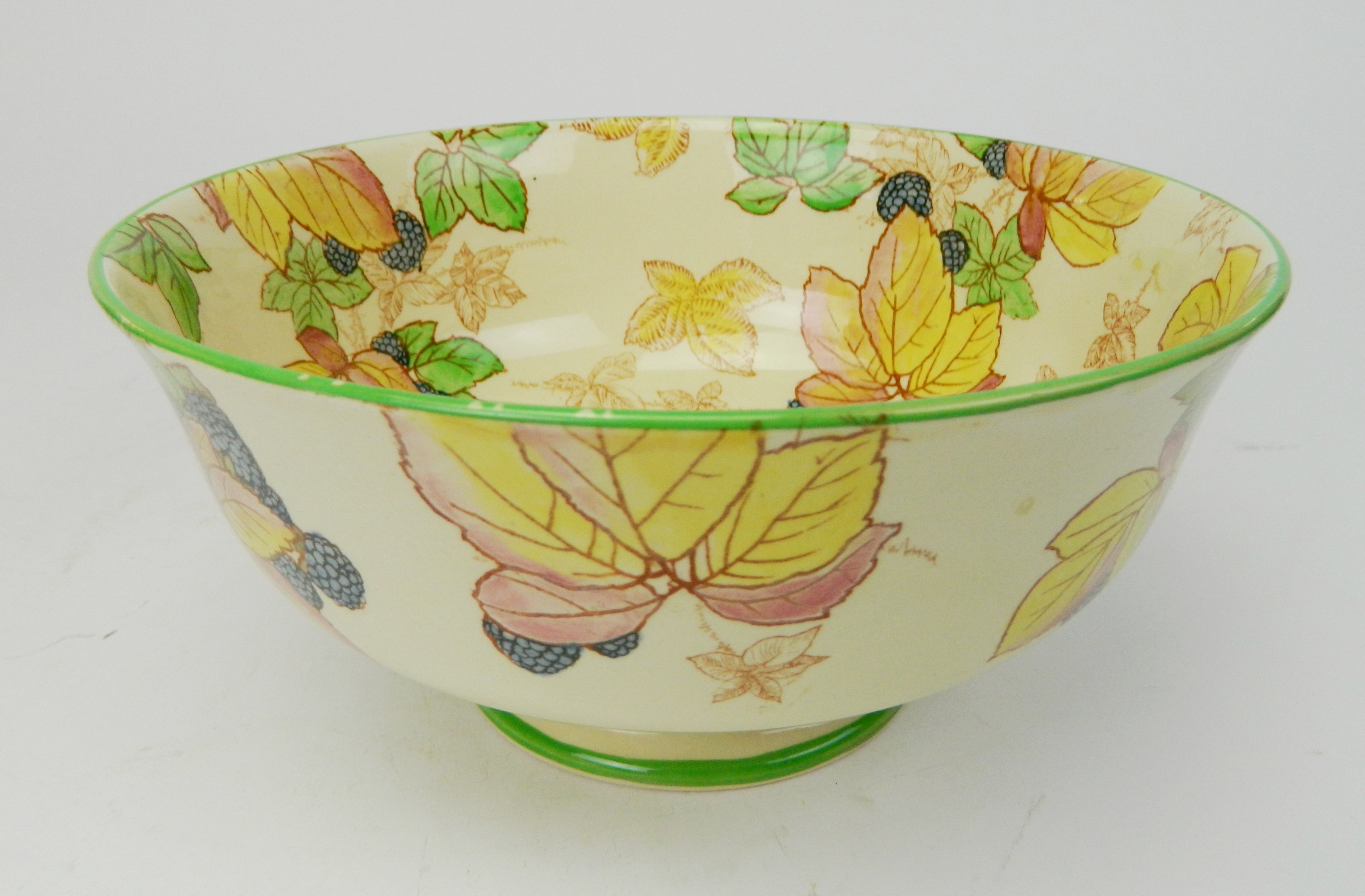 Appraisal: Royal Doulton porcelain bowl Blackberry pattern D marked on bottom