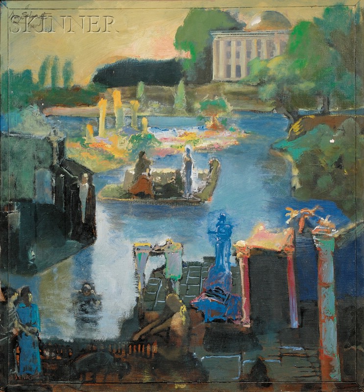 Appraisal: Henry Schwartz American - After the Flood alternatively titled The