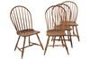 Appraisal: SET BOW BACK WINDSOR CHAIRS - Period Windsor Bow Back