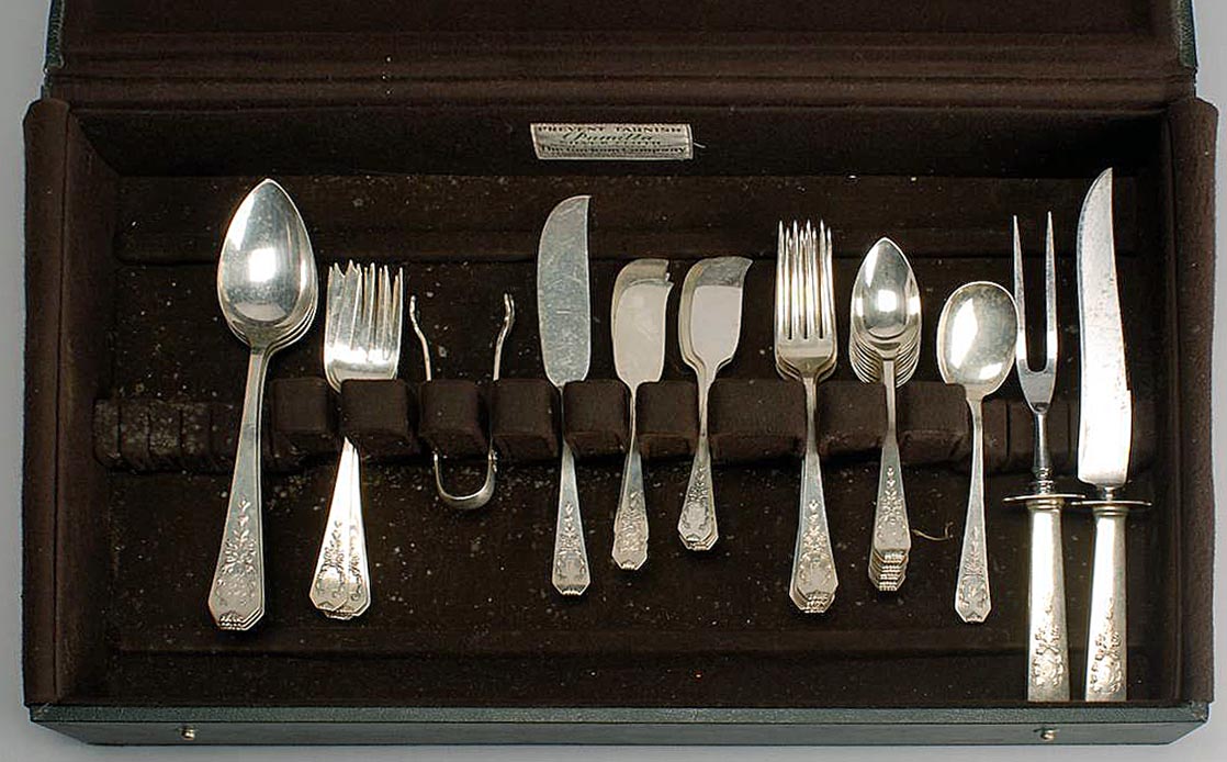 Appraisal: PARTIAL STERLING SILVER FLATWARE SET BY WHITING DIV OF GORHAM