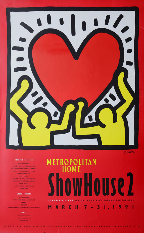 Appraisal: AFTER KEITH HARING - METROPOLITAN HOME SHOW HOUSE Group of