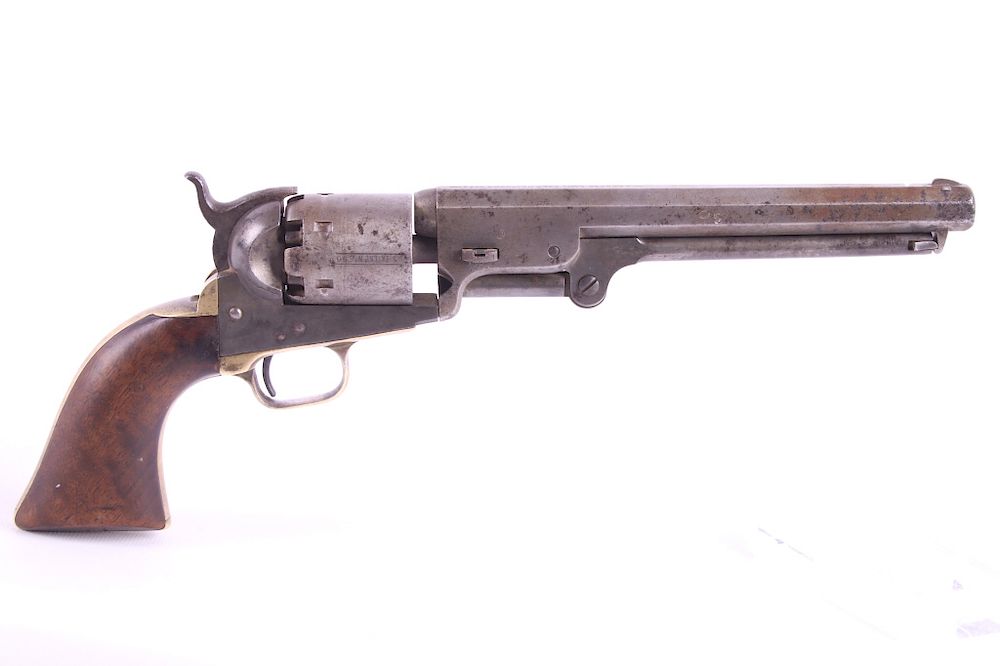 Appraisal: Pre-Civil War Colt Navy Revolver Extremely low serial number first