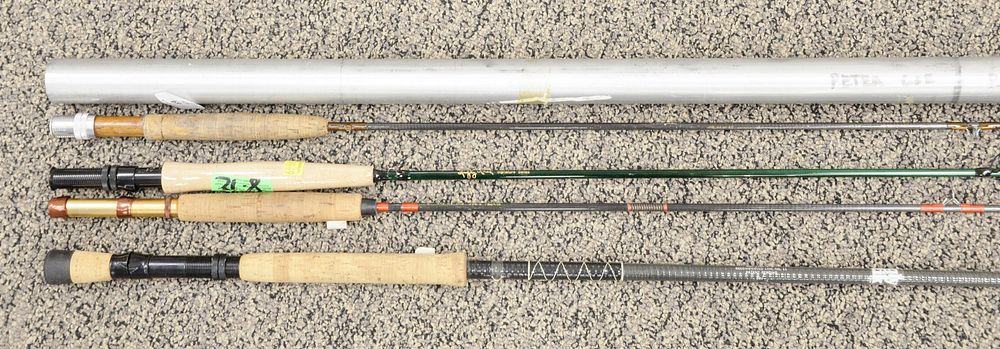 Appraisal: Four fly rods to include Joe's Tackle - lb '